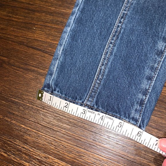 Kancan Sz 5/26 High Rise Button Fly Elastic Paperbag Waist Skinny Jeans - Picture 10 of 12